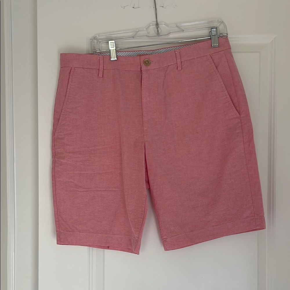 Chaps Pink Flat Front Shorts Summer Casual